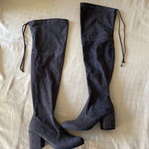Unisa Over the Knee Grey Boots